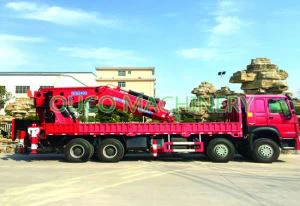 50t полу-кокал бум камион монтиран кран товарач